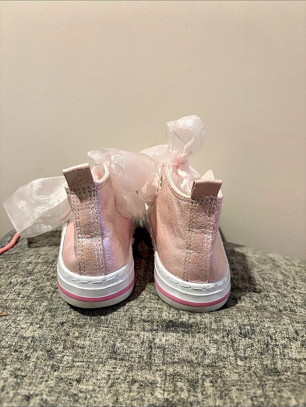 Pink Ribbon Sneakers - Picture 3 of 5